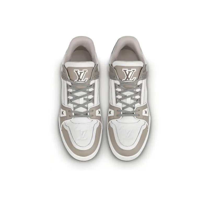 Louis Vuitton Trainer Grey White