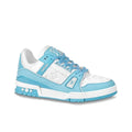 LOUIS VUITTON Trainer Skateboard Shoes Unisex Low-Top Blue